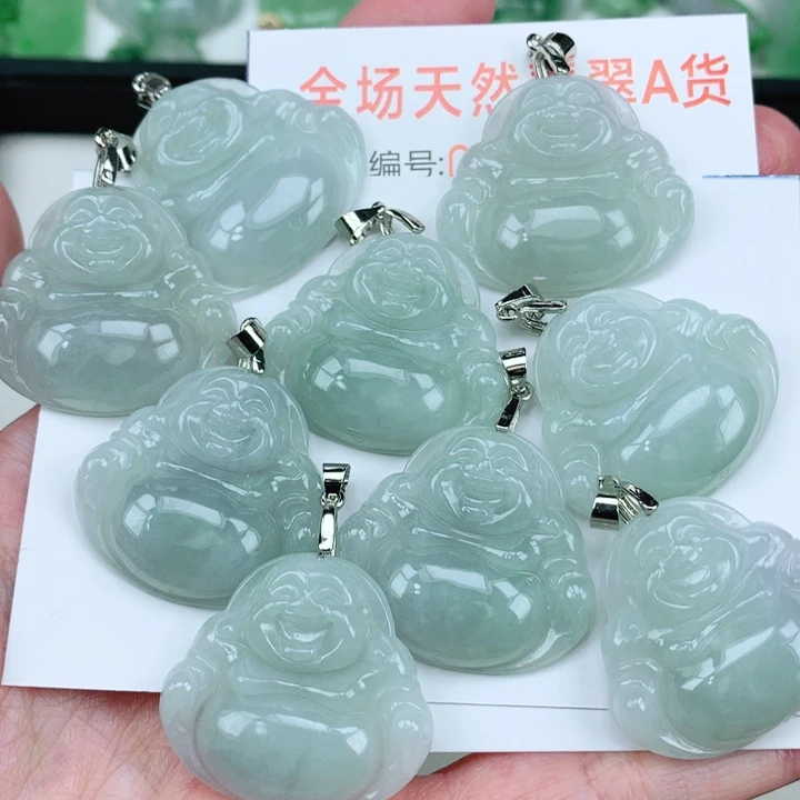 翡翠未镶嵌颈饰多样性发其1