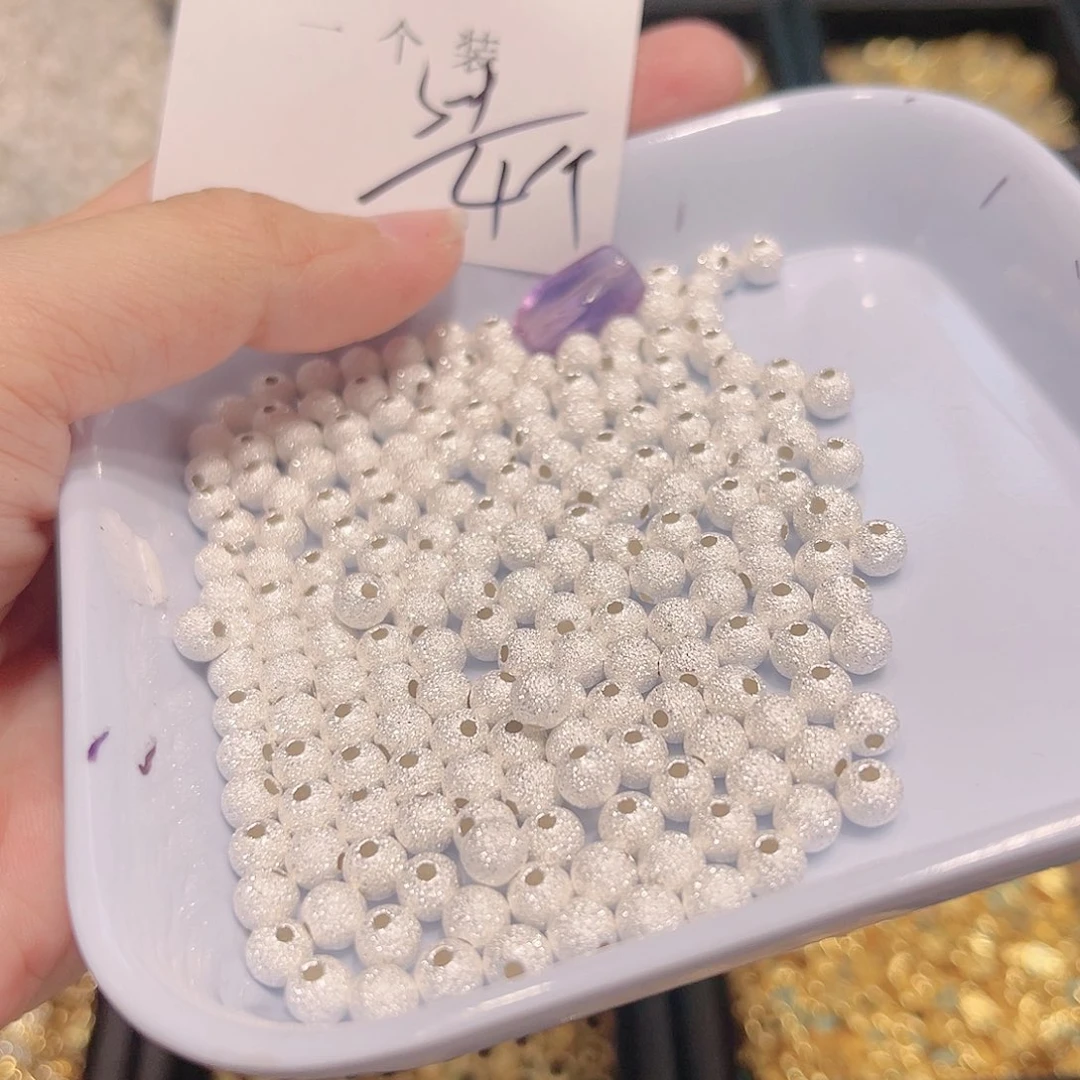 水晶珠宝半成品银S925镶嵌51