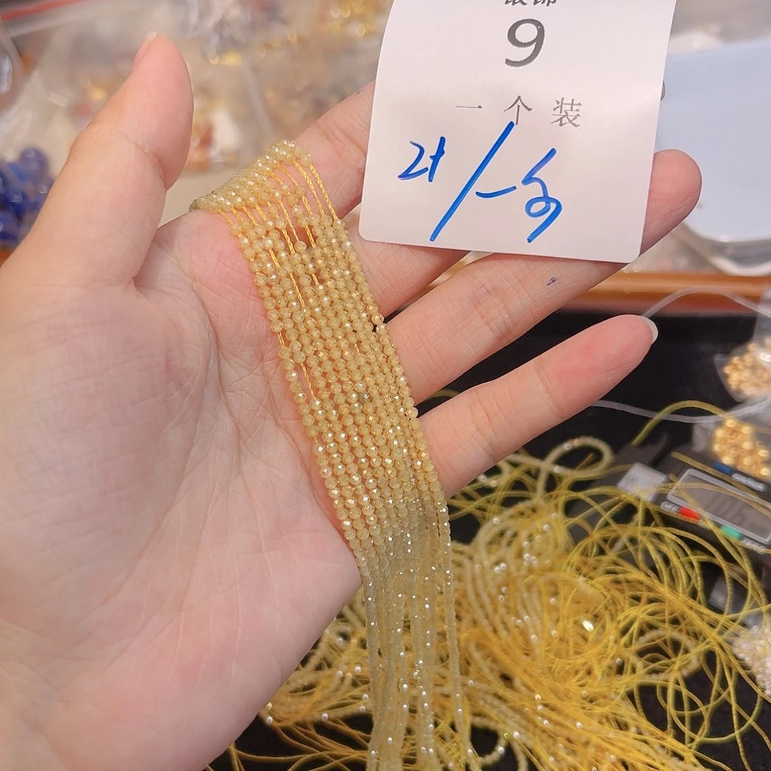 水晶珠宝半成品未镶嵌9 。