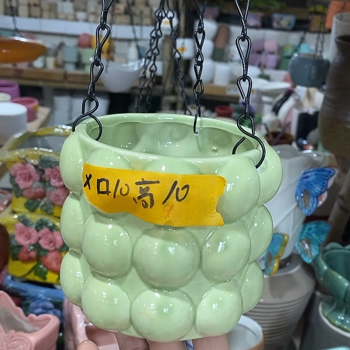 陶摆件陶盆有孔 瑕疵介意勿拍