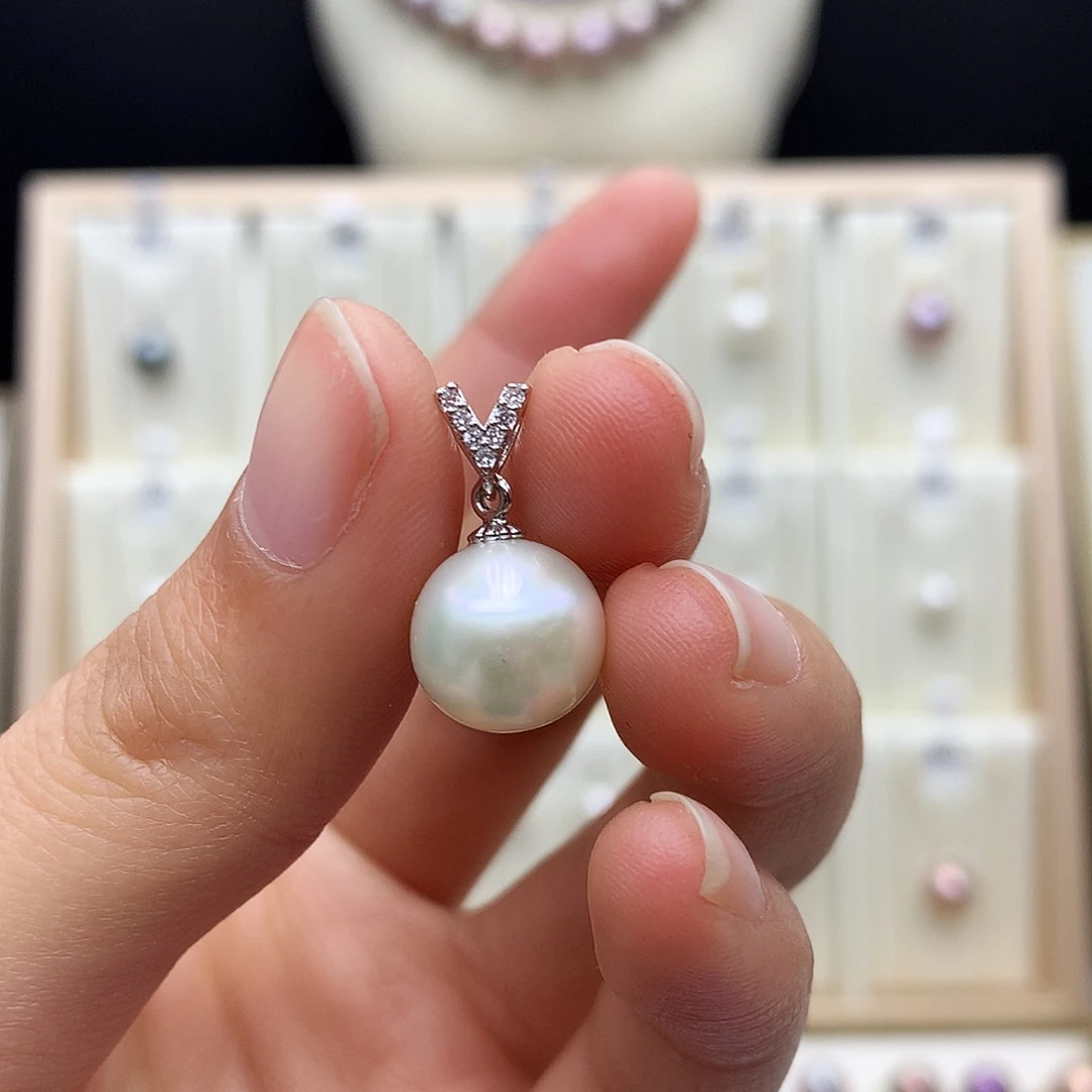 淡水珍珠颈饰合金