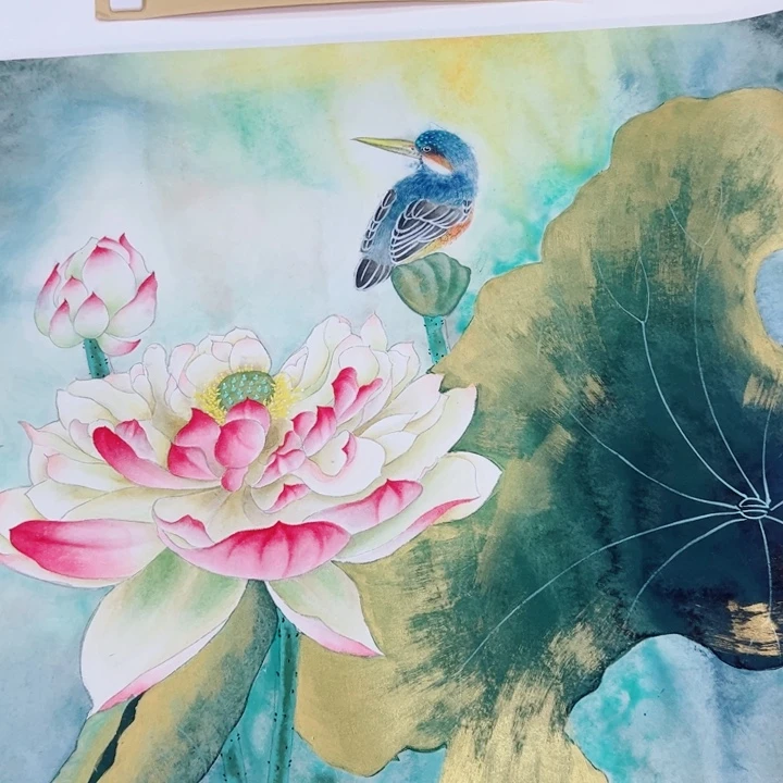 手绘作品全场放漏出