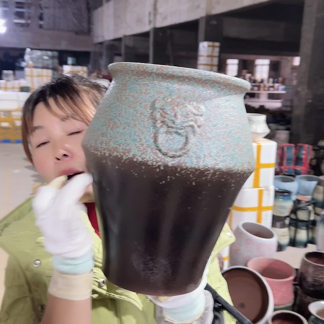 王嫂花盆1224-163高30口20