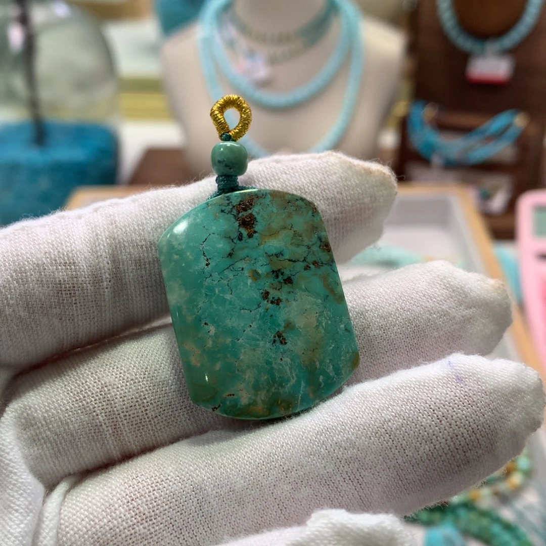 绿松石未镶嵌配饰