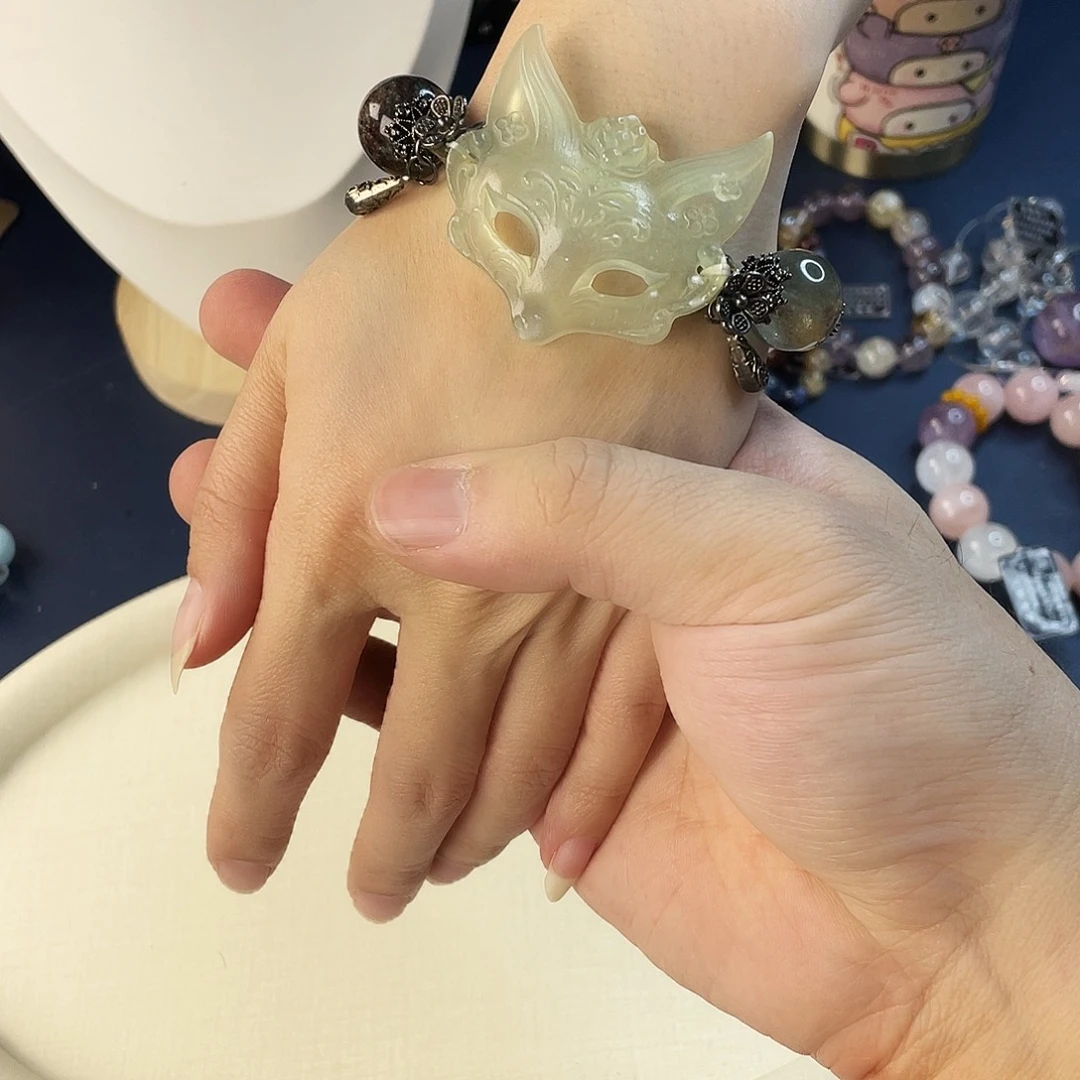 银S925镶嵌水晶手链