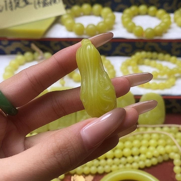 非金属无花*朵若羌黄口白菜定向 带绳子