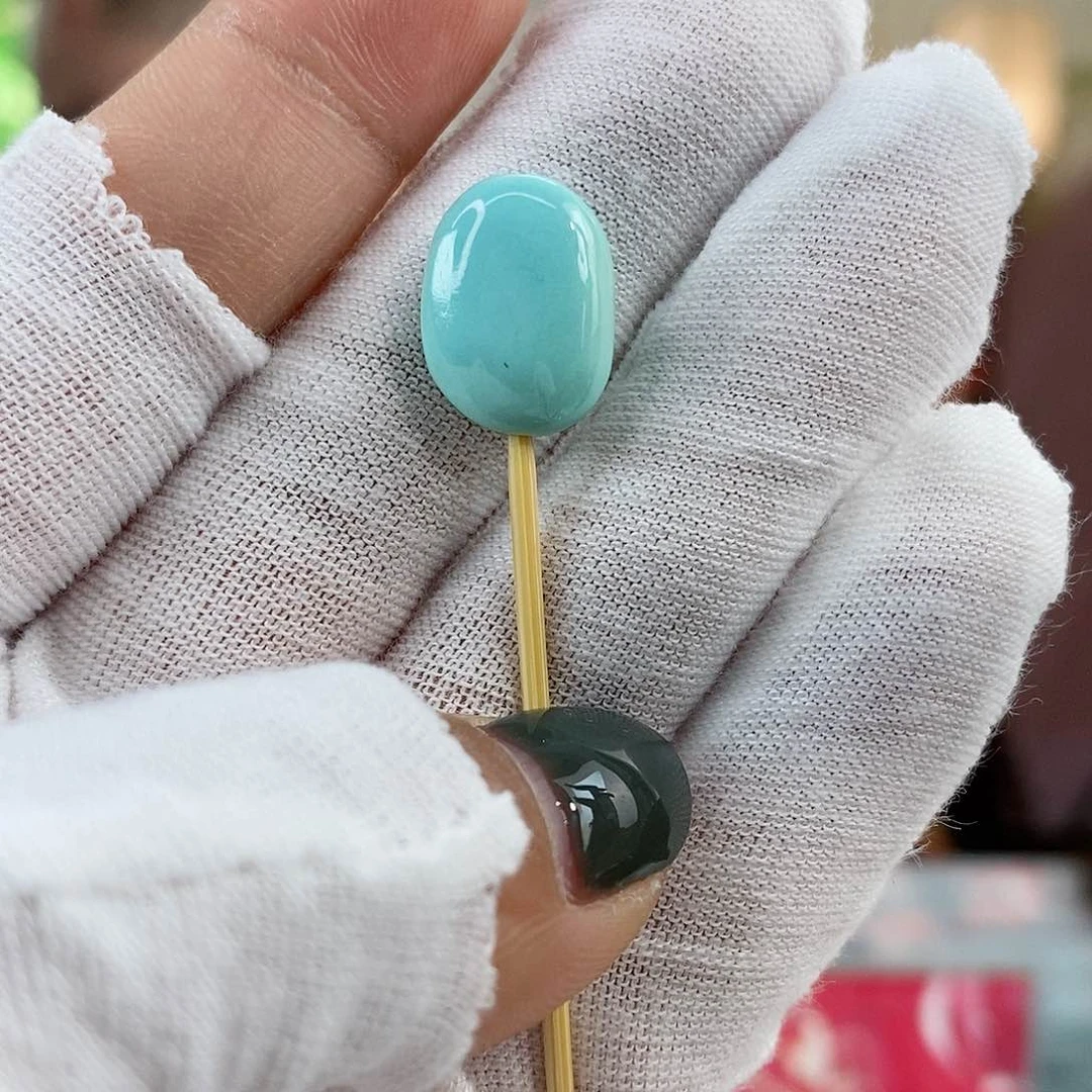 绿松石珠宝奇石未镶嵌