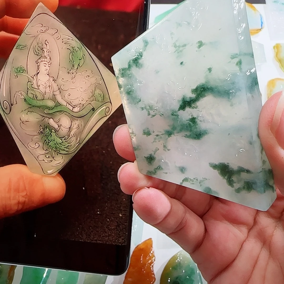 定制翡翠未镶嵌翡翠定制