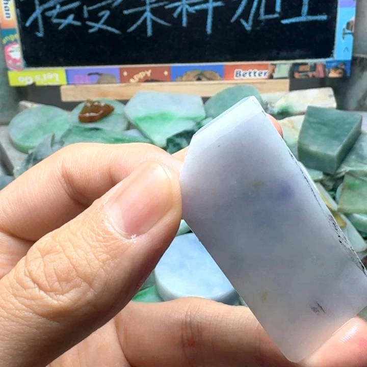 翡翠未镶嵌颈饰57256
