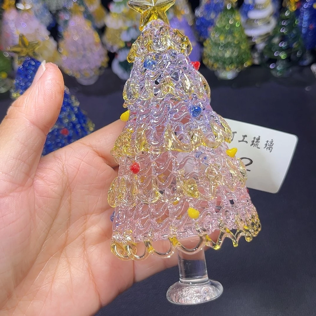 吊坠（不含链）玻璃132圣诞树大