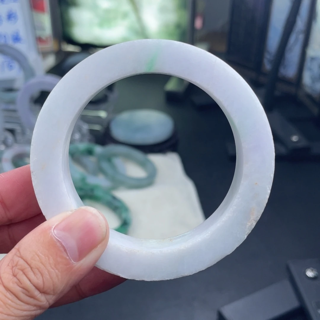 定制翡翠未镶嵌纹裂大漏