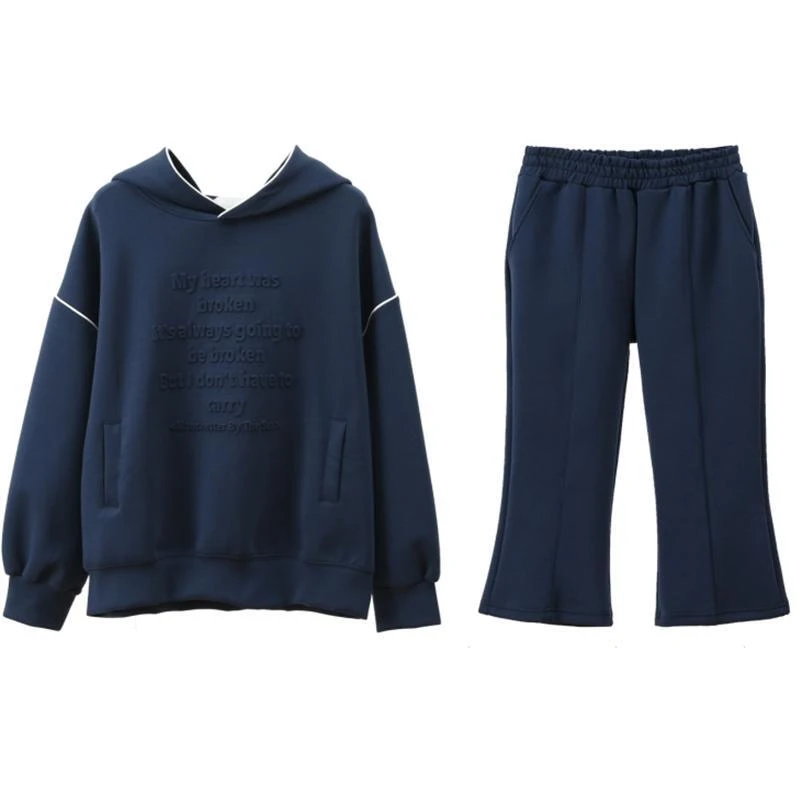 【梵总优选】秋新款卫衣裤子套装10110IO332Z0002-B