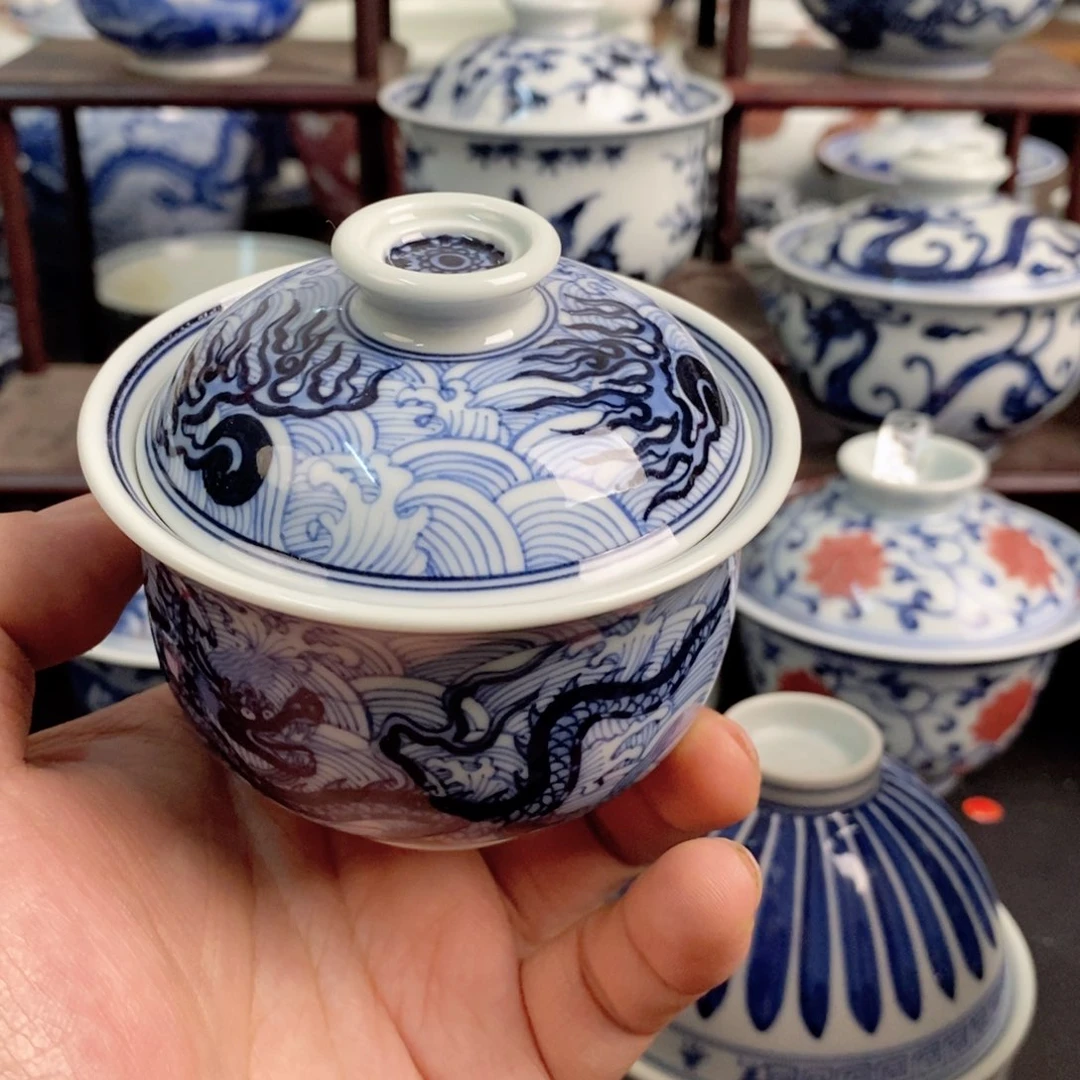 【闪购商品】景德镇手工手绘茶器