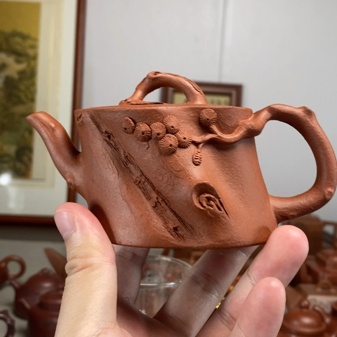 茶壶紫砂原矿泥料传统工艺制作