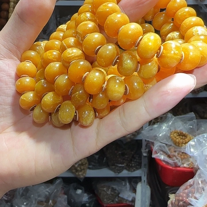 黄妖花算盘珠手串多样性发其一