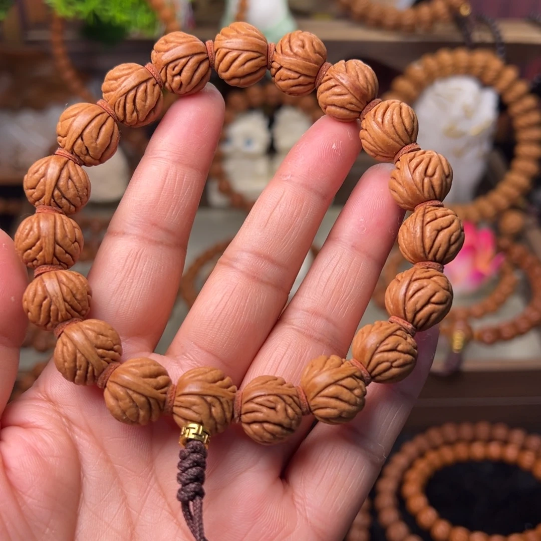 桃核手串祥云手持14