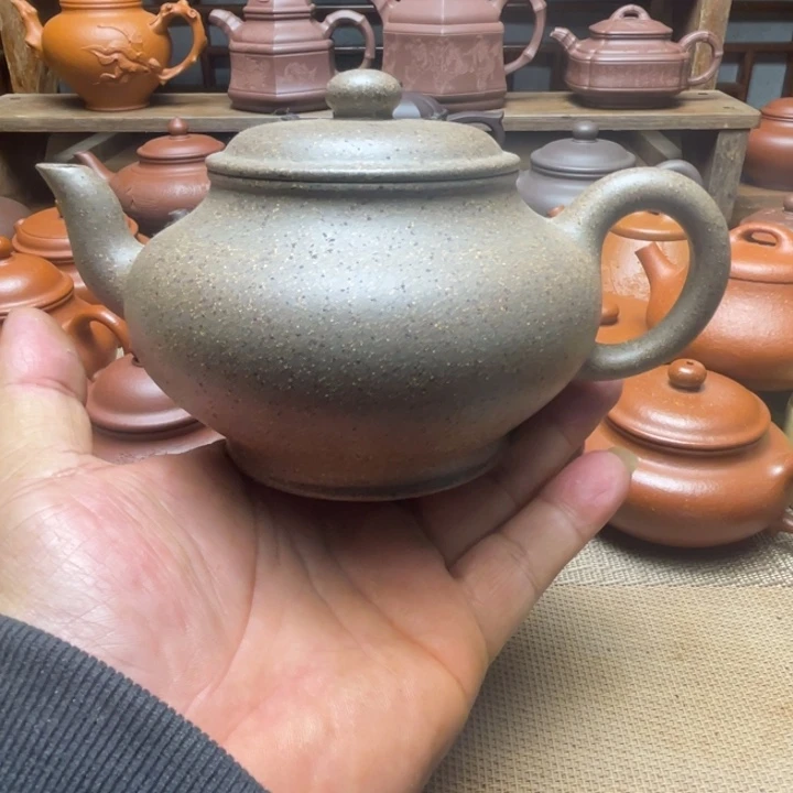 陇****紫泥茶壶宜兴紫砂壶全手工制作