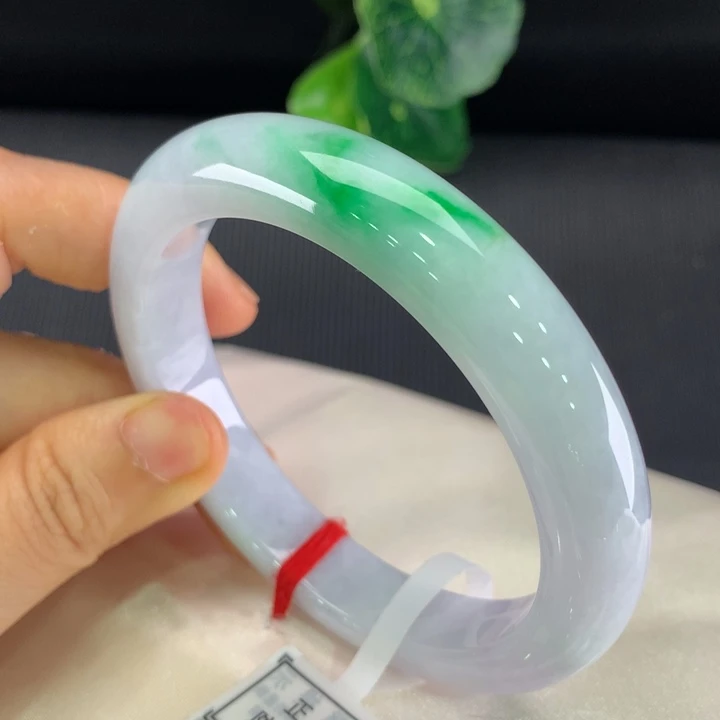 翡翠手镯未镶嵌正圈60