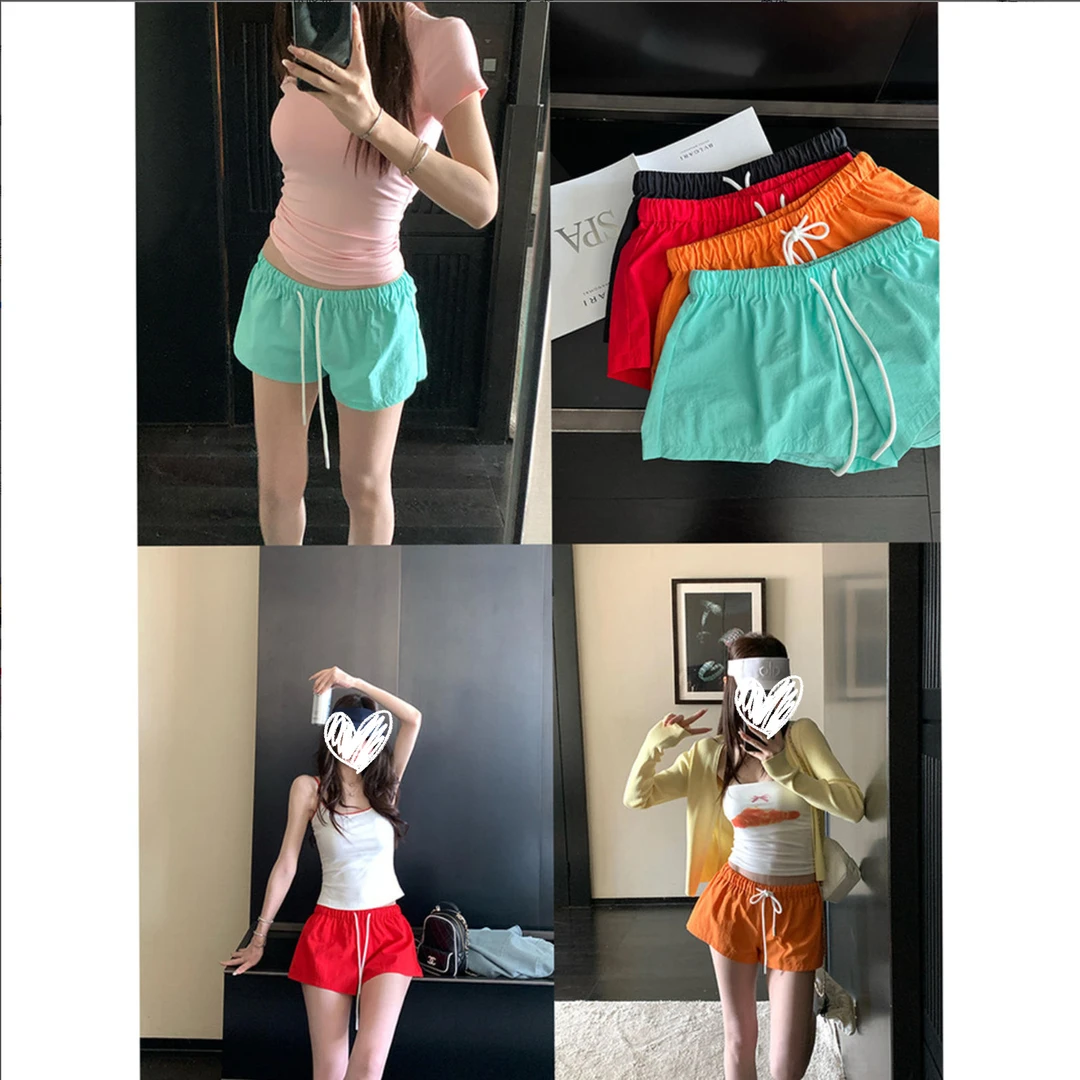 运动短裤轻薄款阔腿裤速干裤外穿美式短裤#9114