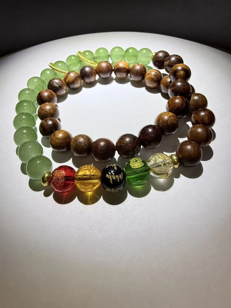 DA-1141-黑花梨双圈手串