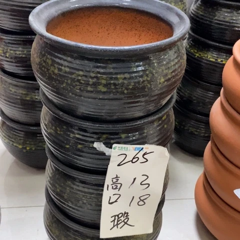 红陶粗陶花盆265