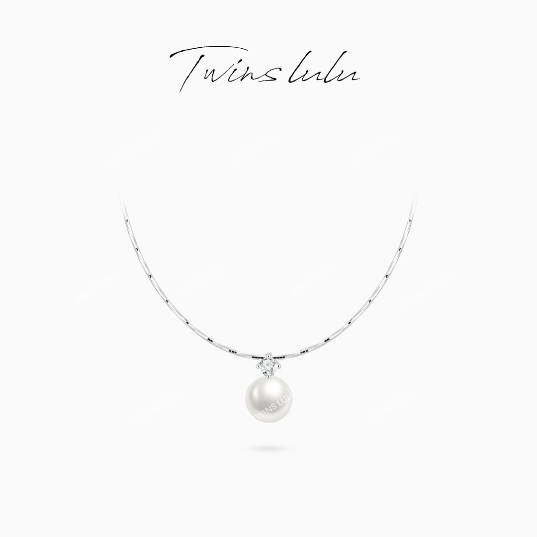 TWINS LULU 镀K金 ins风法式经典简约高级感大气珠珠项链TSJ9772