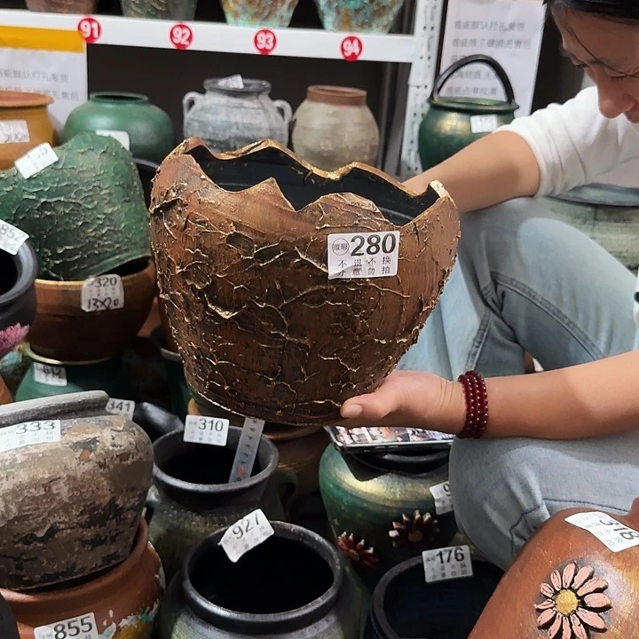 瑕疵金色蛋壳280高度17口径20