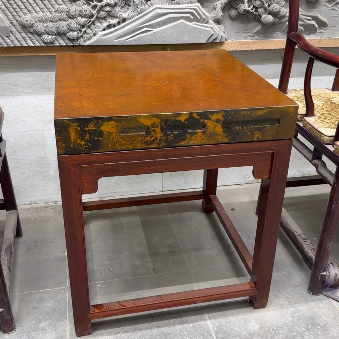 砖雕57x57 古铜黄 一套 高66cm