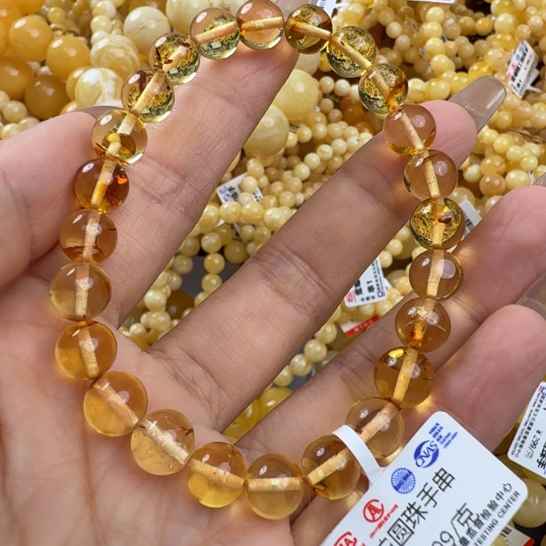 琥珀未镶嵌珠宝奇石