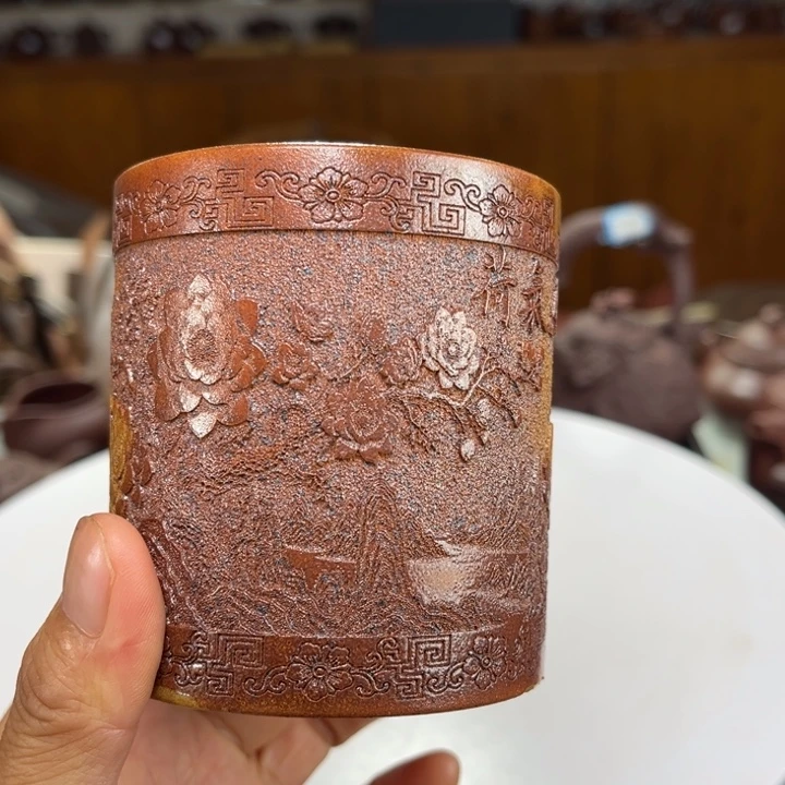 茶壶紫砂紫砂花茶