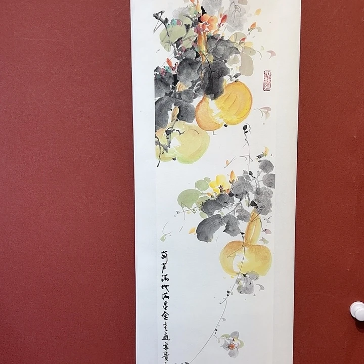 国画听兰老师花鸟