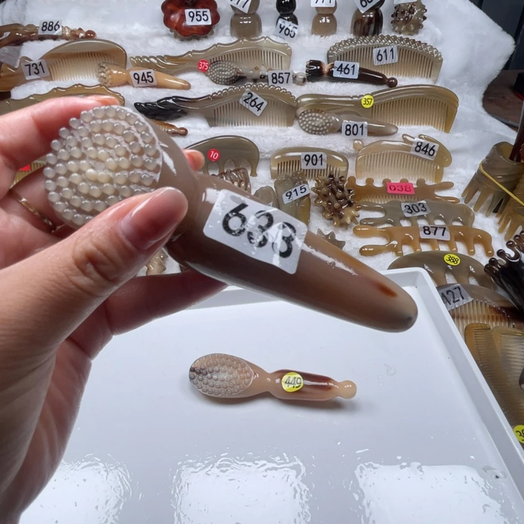 欣***乐牛角梳牛角福利款