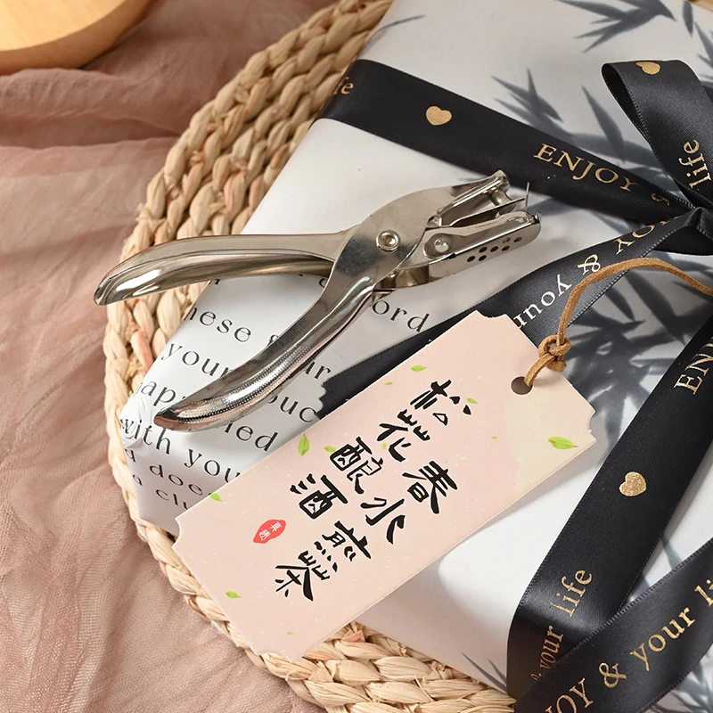 【束漫花艺】卡片专用打孔器贺卡打孔剪剪子花束包装花店工具资材