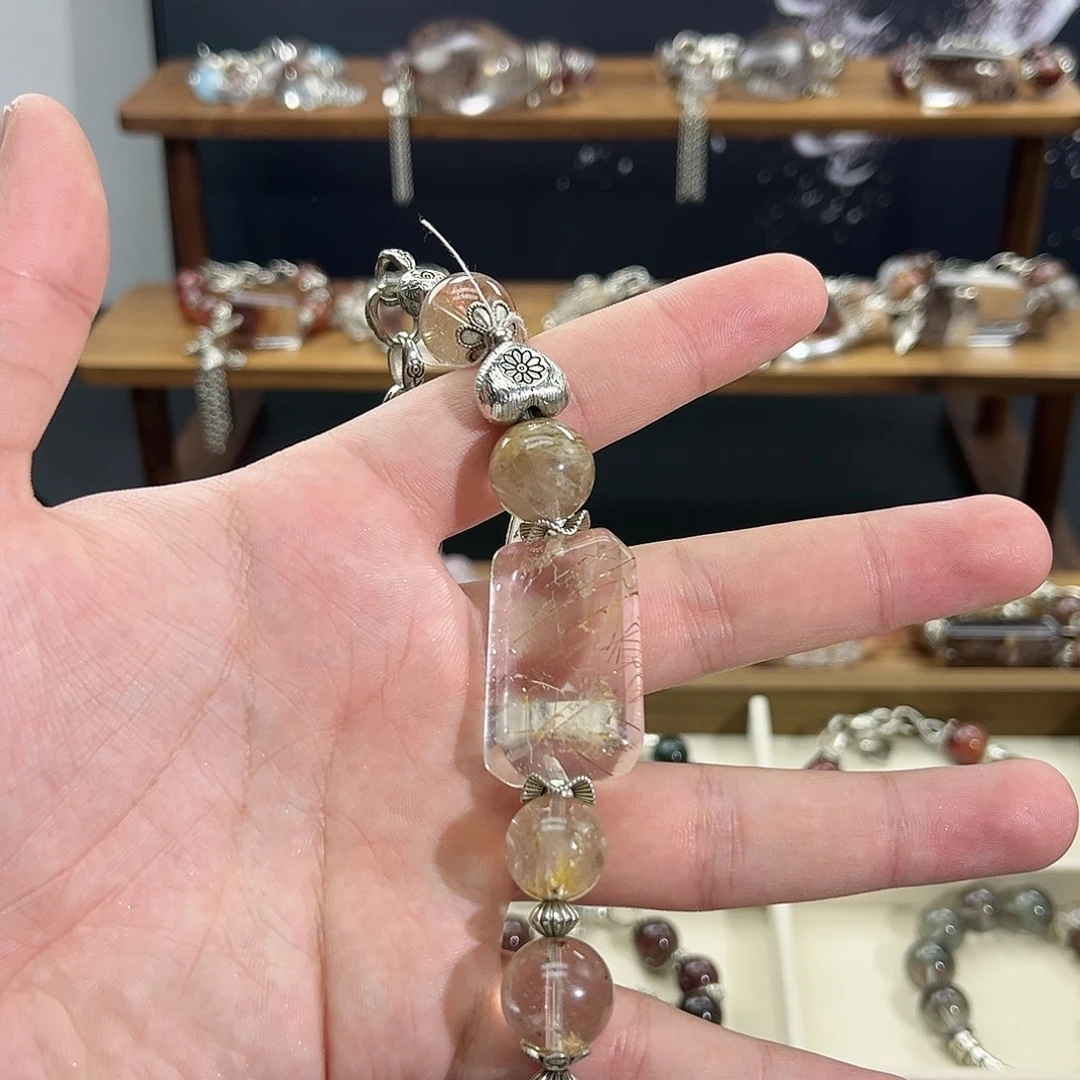 手链合金水晶天然水晶