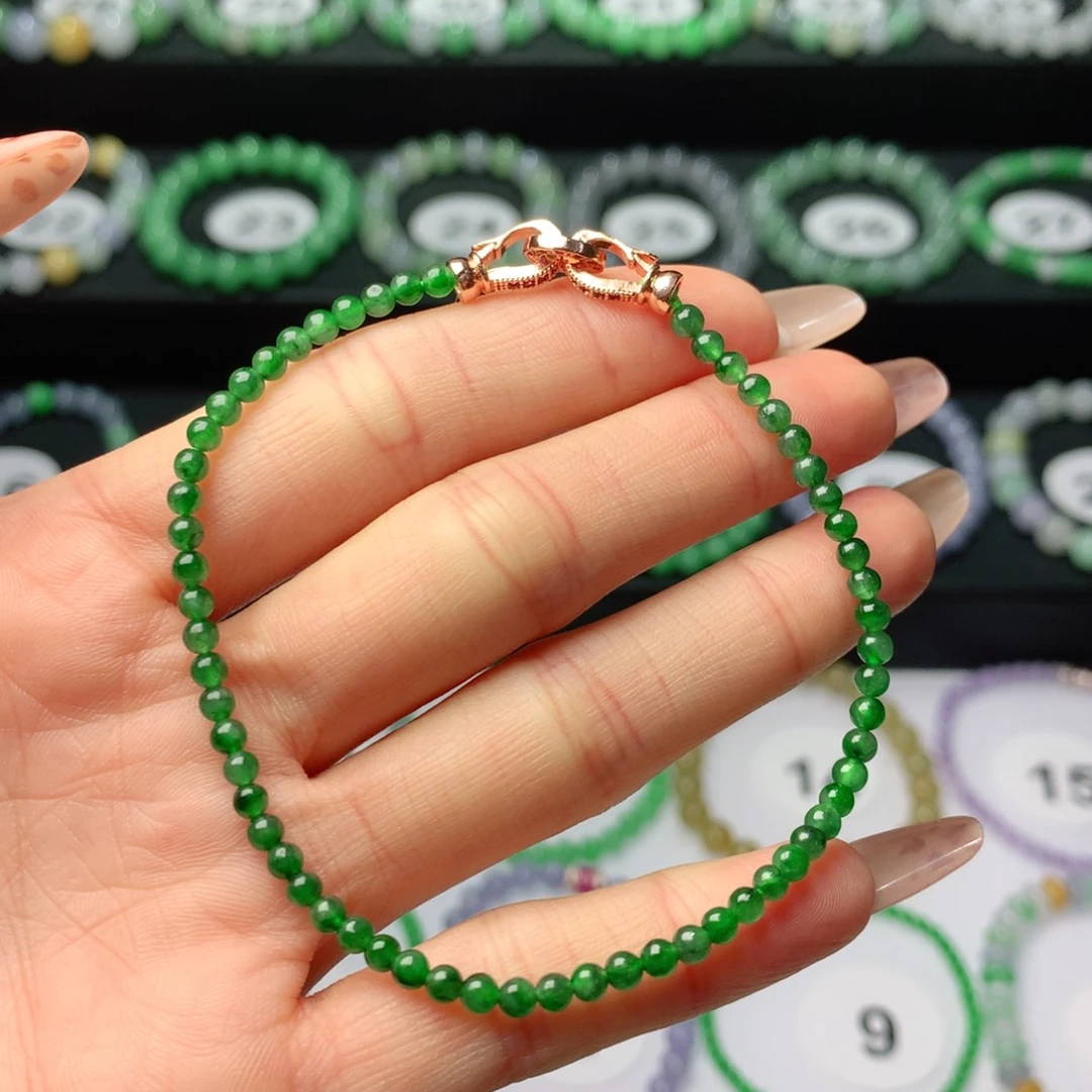 翡翠未镶嵌手链翡翠