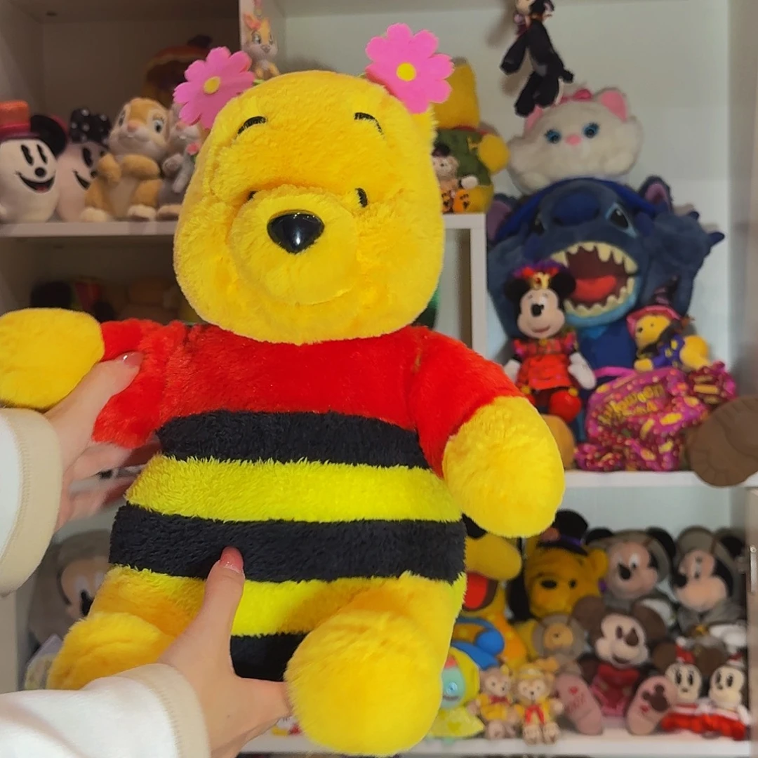 毛绒蜜蜂变装噗噗公仔