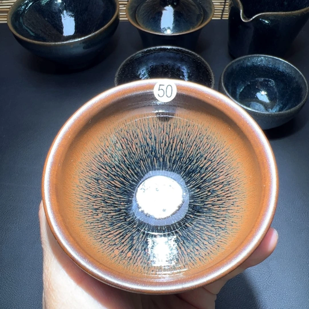 茶盏龙窑柴烧建盏