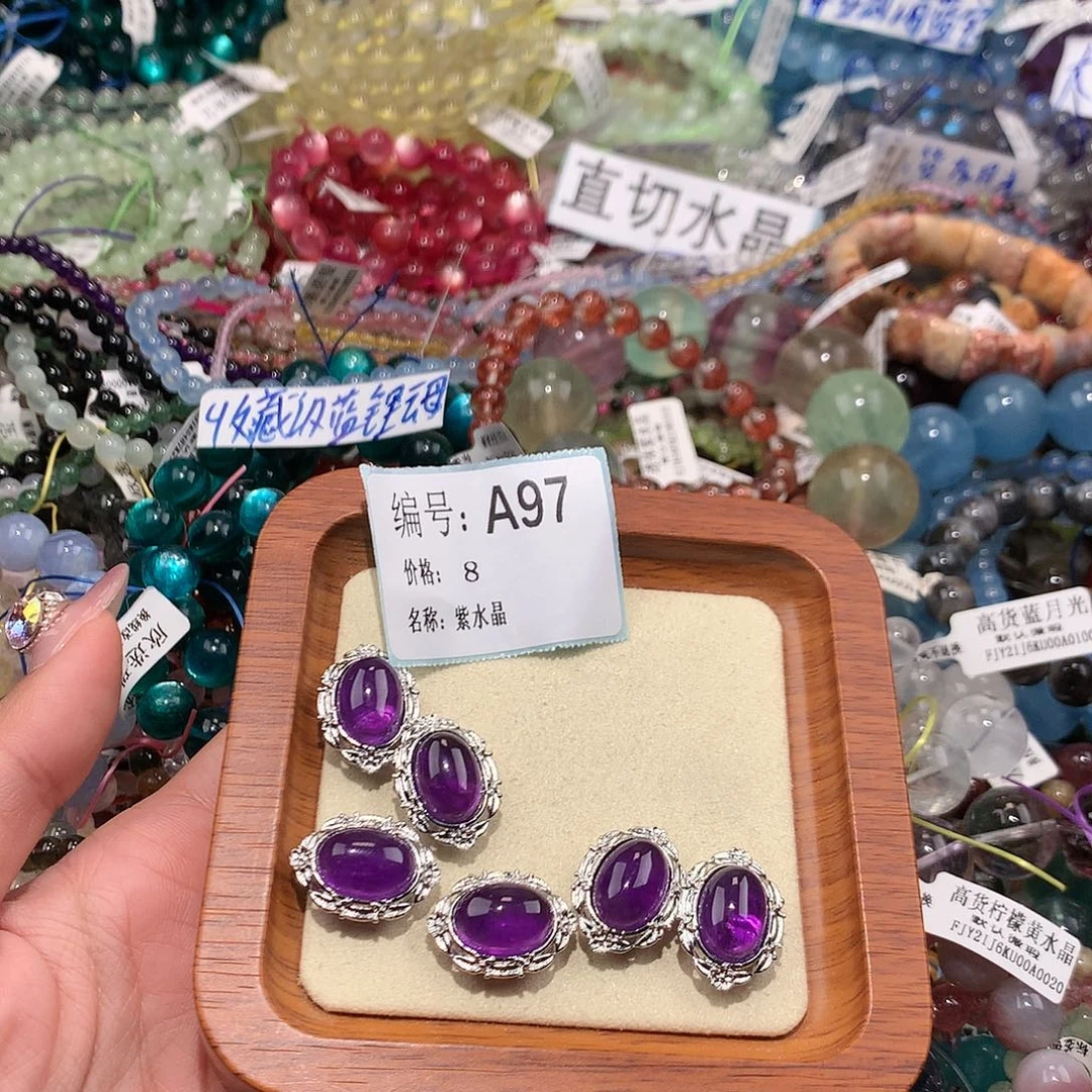 水晶吊坠(不含链)合金97@j k k k k k