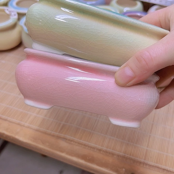 陶瓷花盆当场满12包邮