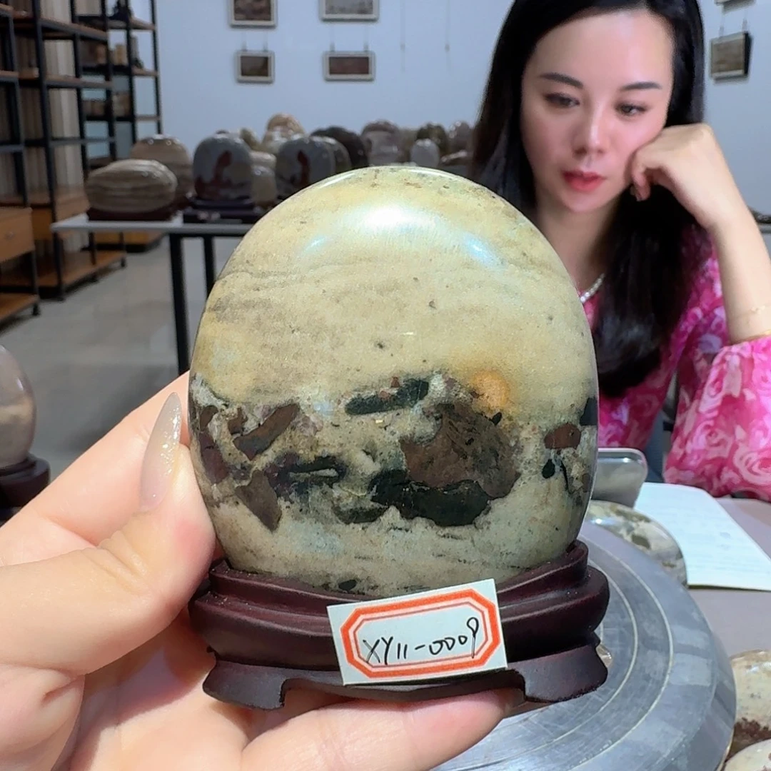 长江画面石小摆件