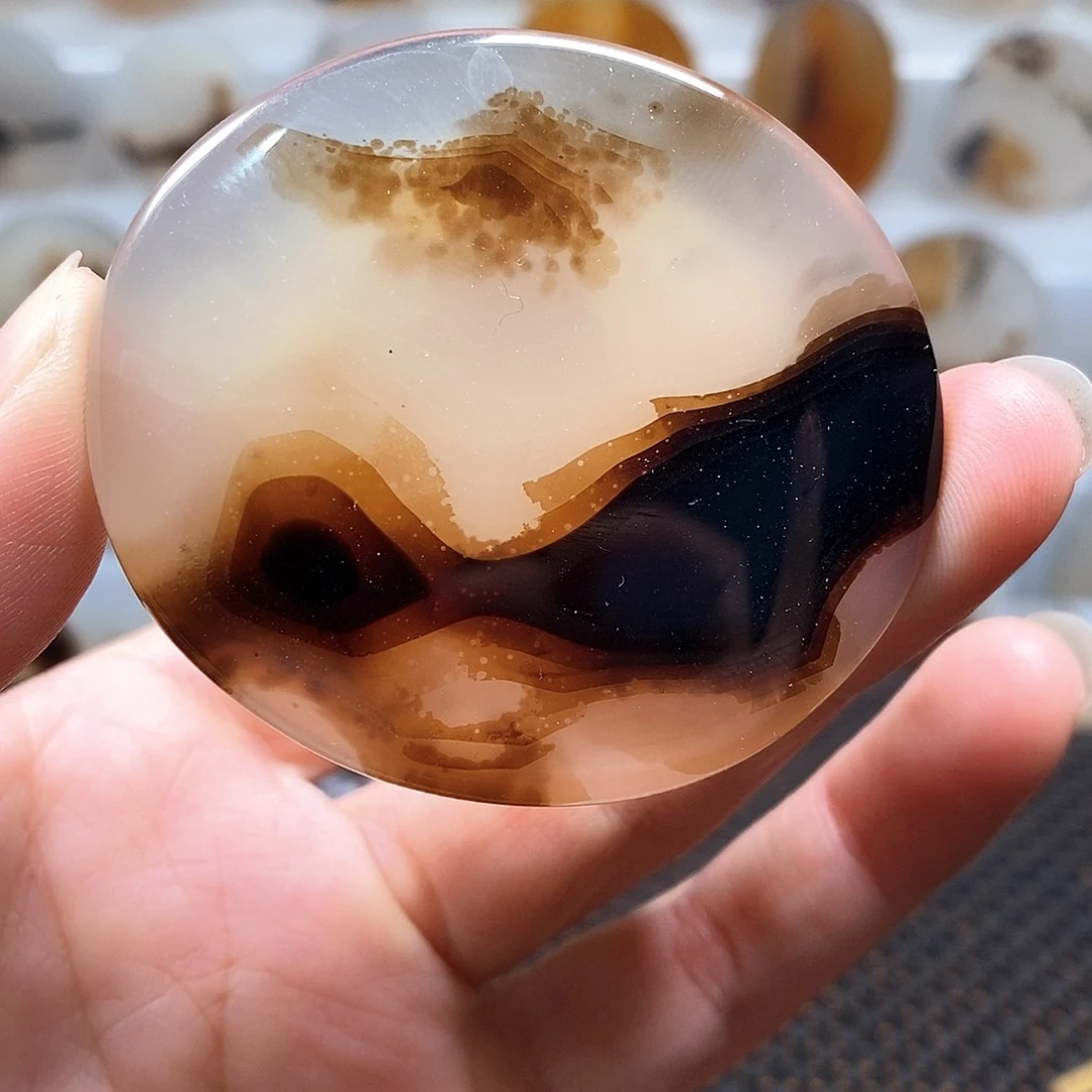 玛瑙/玉髓未镶嵌吊坠(不含链)