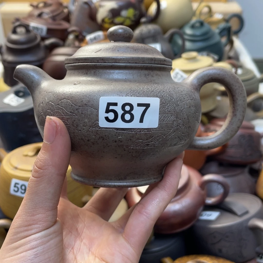 紫砂茶壶紫砂微瑕