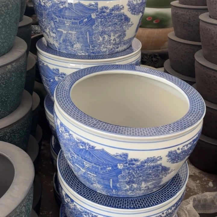 瓷片景德镇陶瓷41*25清明上河图