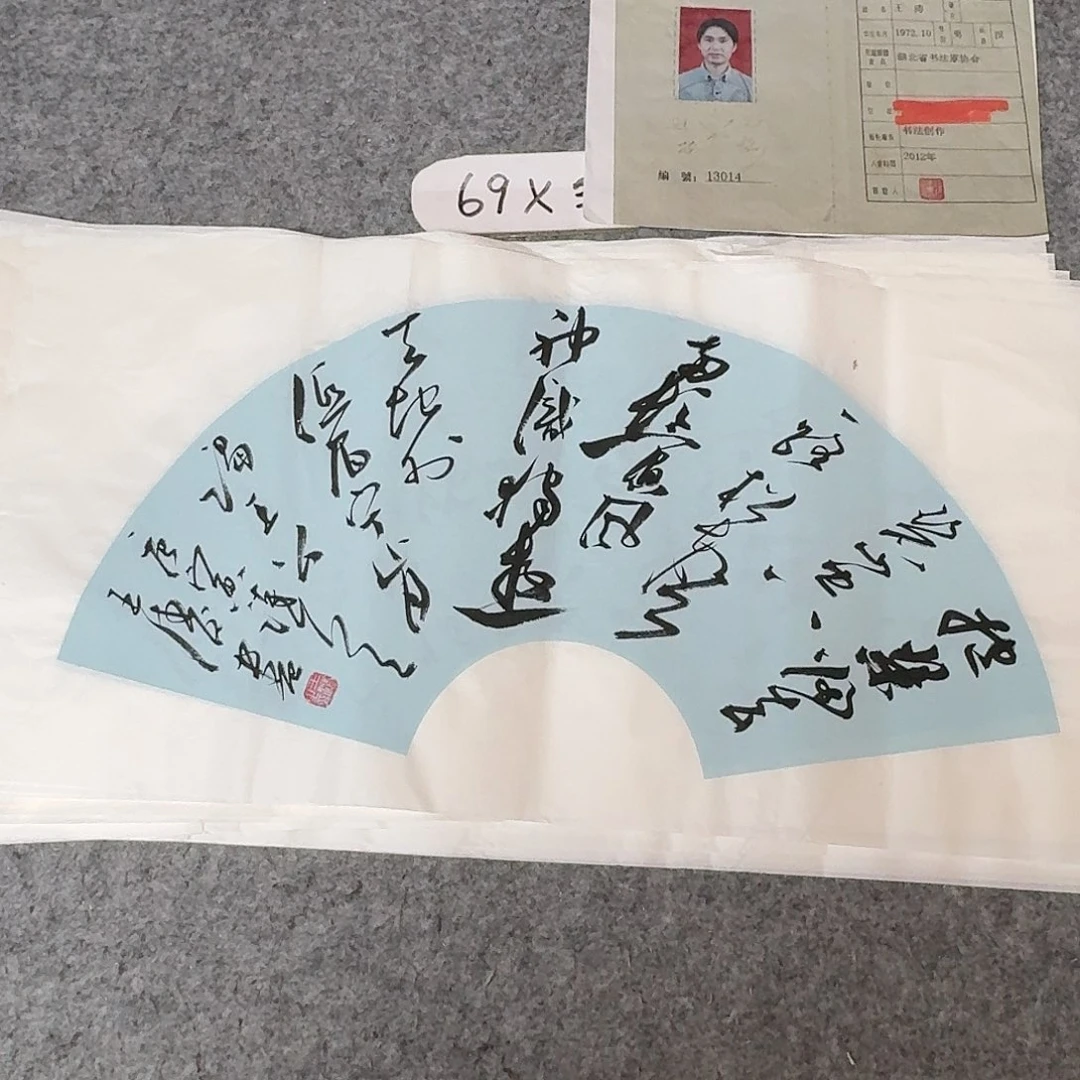 书法中书王涛69×34