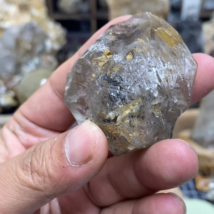 水晶水晶柱未镶嵌