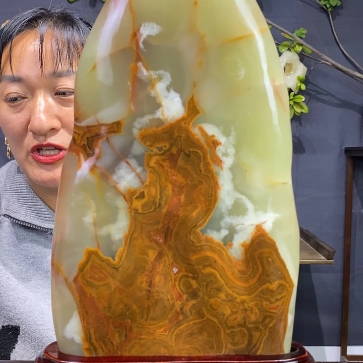 石材精品古青石摆件