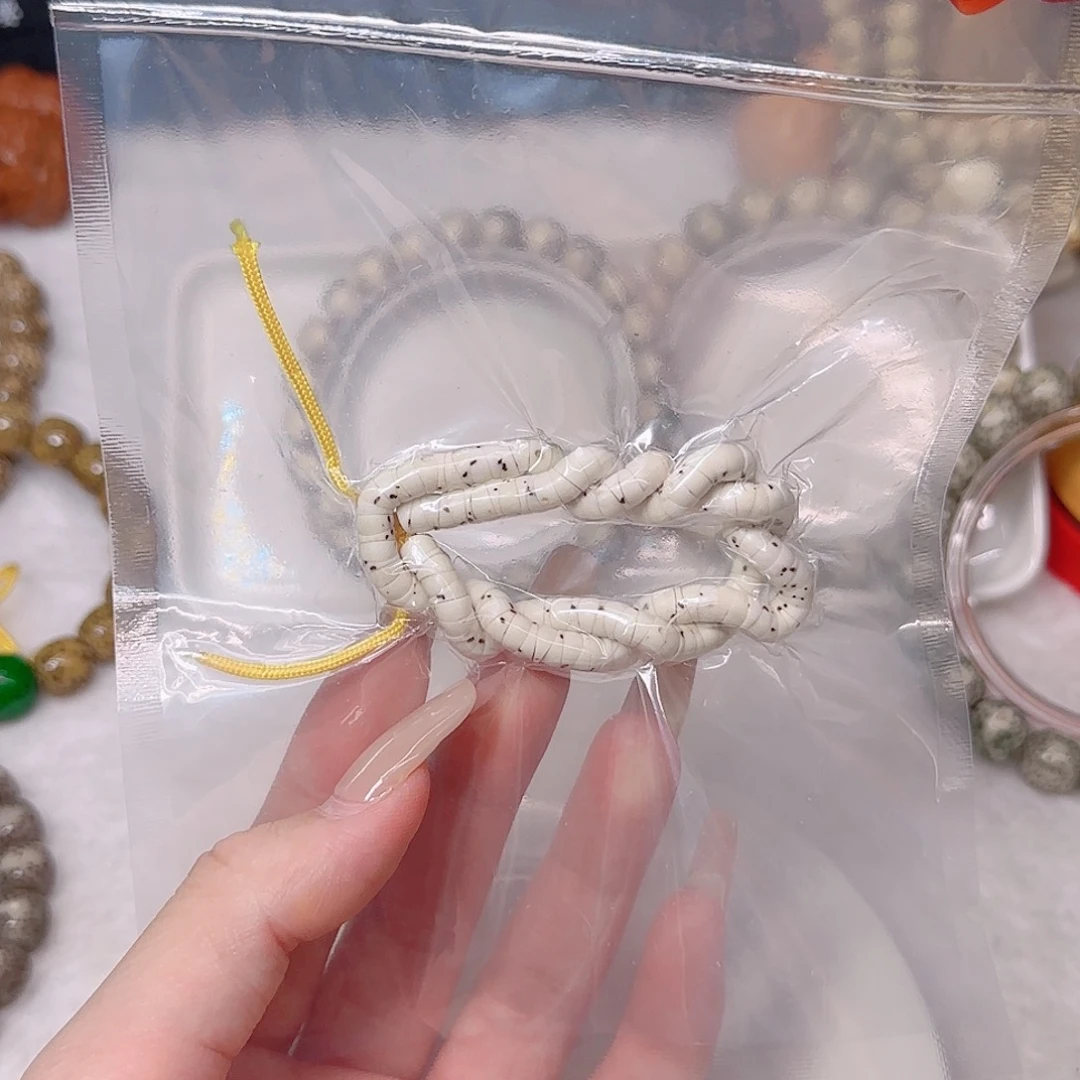 星月菩提吊坠原生态骨瓷白生数星星5大肠108手持