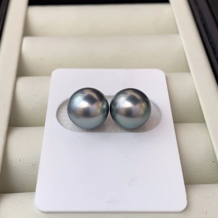 海水珍珠裸珠未镶嵌海水珍珠大溪地10-11m m