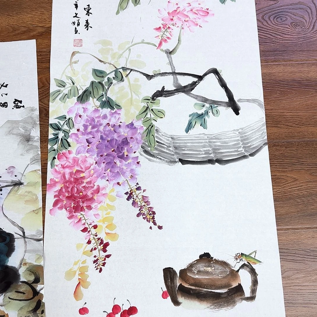 国画国画作品集一个