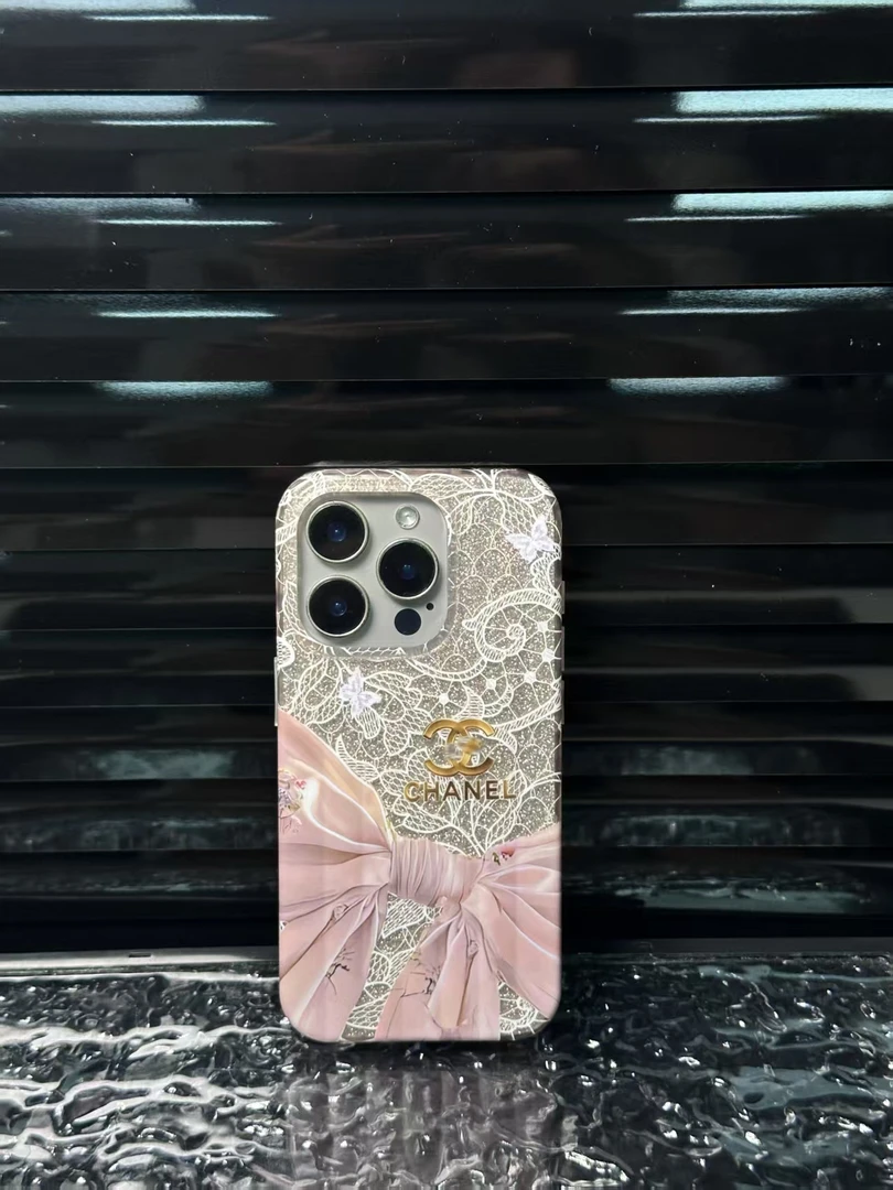 【白蕾丝小香风】罗马柱适用16promax手机壳/iPhone15/14/13promax